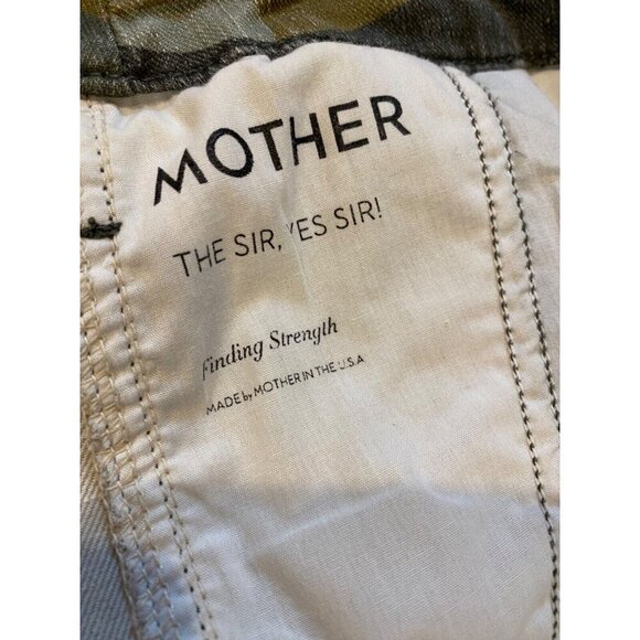 Mother 26 The Sir, Yes Sir! Finding Strength Camo Cargo Pants EUC - Picture 9 of 9